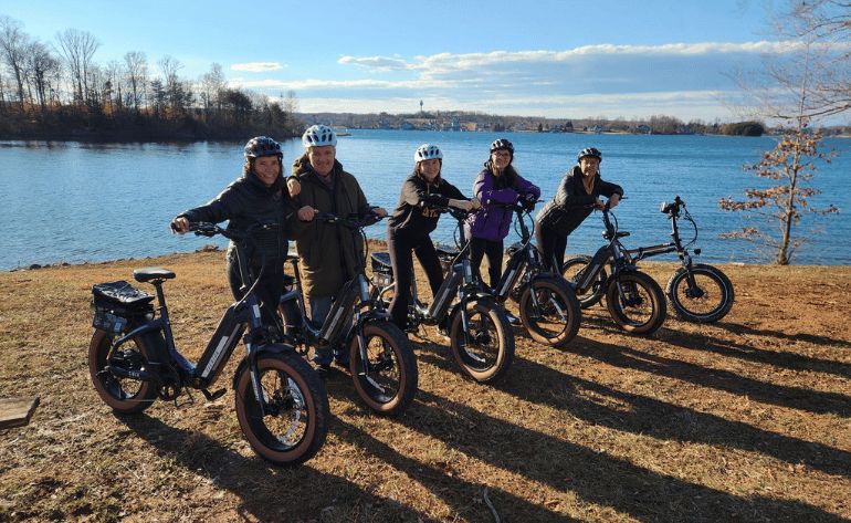 Guided EBike Ride on the- Mountains Raleigh