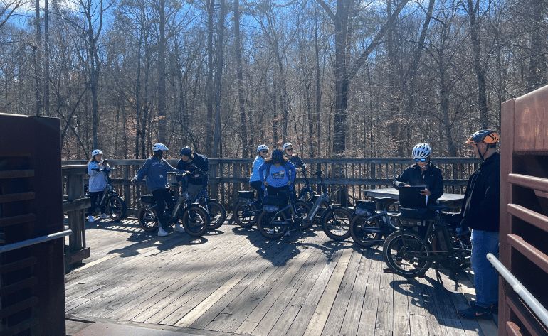 Guided E-Bike Ride Scenic Mountains, Raleigh - 2 Hours