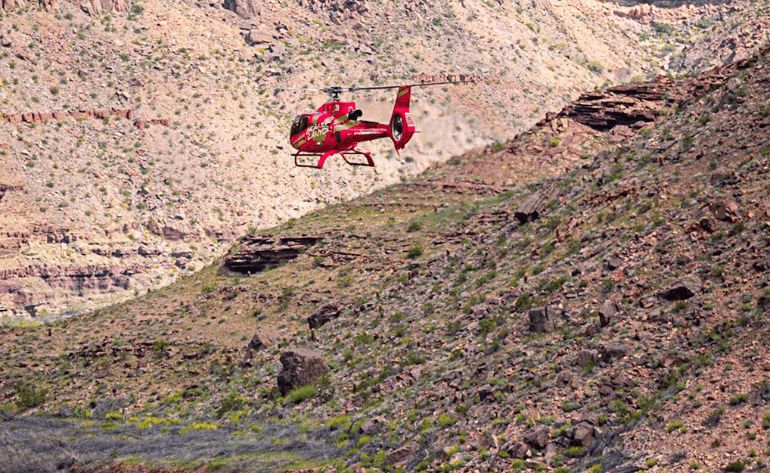 Helicopter and Hummer Tour Grand Canyon, Extended Flight - 3.5 Hours