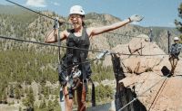 Via Ferrata Tour Mt. Blue Sky - Half Day