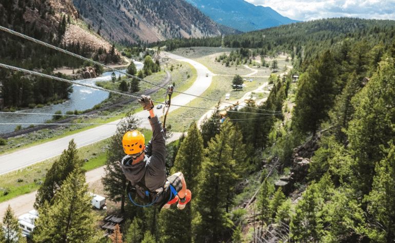 Ziplining Denver, Granite Outpost - Half Day