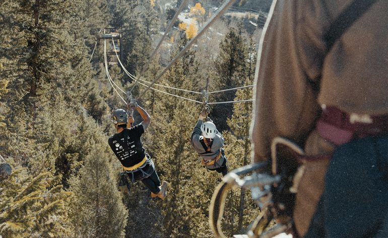 Ziplining Denver, Granite Outpost - Half Day