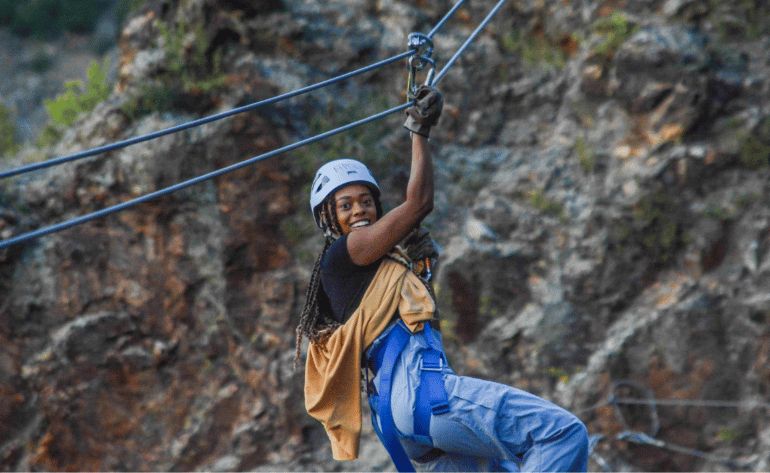 Ziplining Denver, Granite Outpost - Half Day