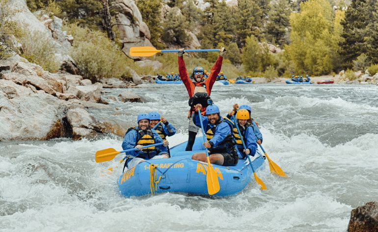 Whitewater Rafting The Numbers, Granite Outpost - Half Day