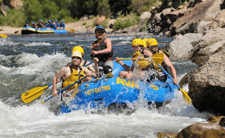 Whitewater Rafting The Numbers, Granite Outpost - Half Day