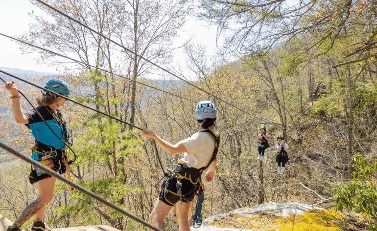 Night Zipline Tour West Virginia, New River Gorge - 2 Hours
