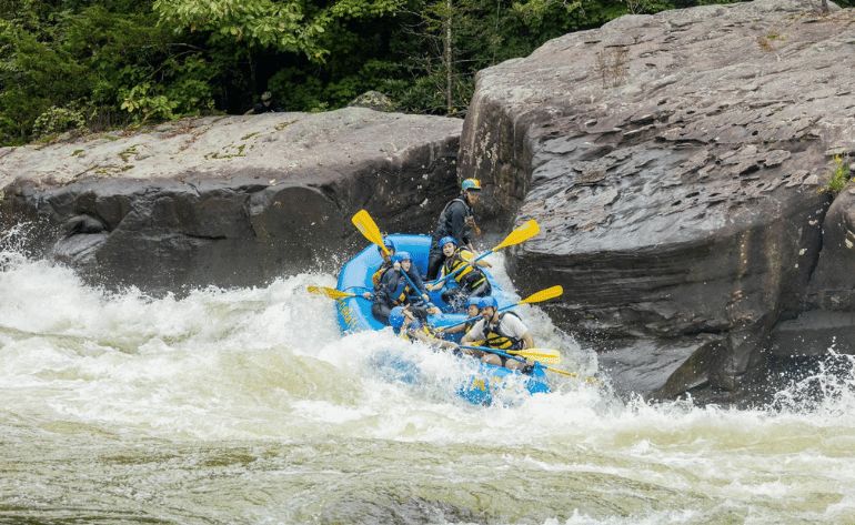 Whitewater Rafting West Virginia, Lower New River - 4 hours
