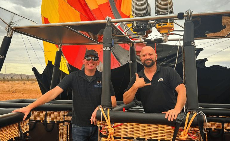 Hot Air Balloon Ride Phoenix Area, Private Charter Flight - 1 Hour
