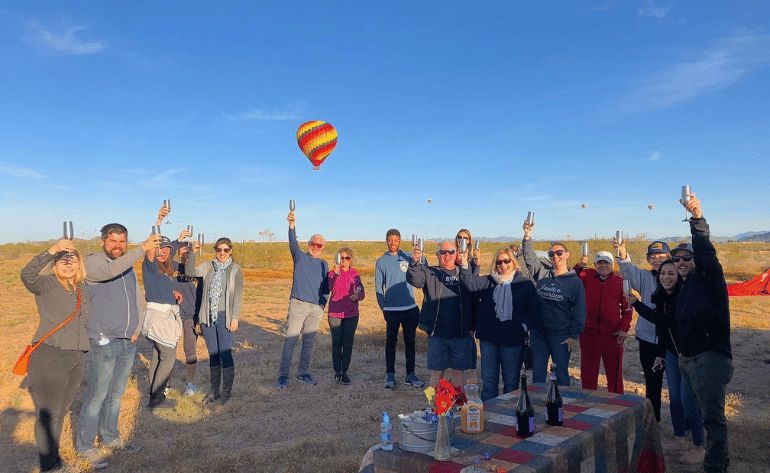 Hot Air Balloon Ride Phoenix Area, Sunset Flight - 1 Hour