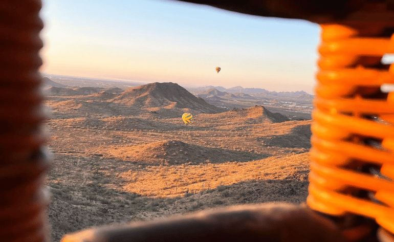 Hot Air Balloon Ride Phoenix Area, Sunset Flight - 1 Hour