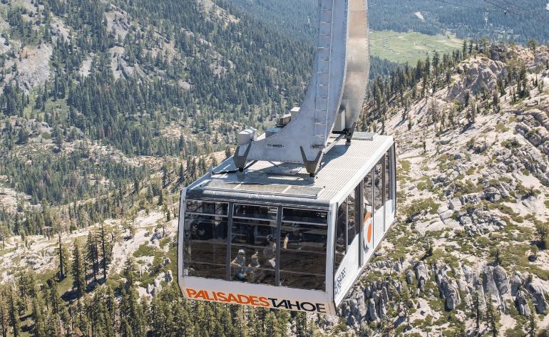 Palisades Tahoe Aerial Tram Ride, Lake Tahoe - Weekday
