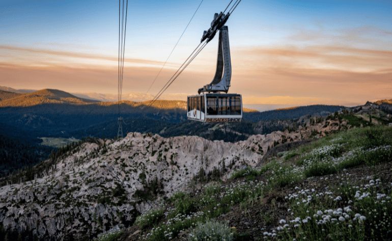 Palisades Tahoe Aerial Tram Ride, Lake Tahoe - Weekend
