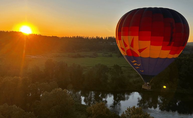 Hot Air Balloon Ride Seattle, Morning Flight - 1 Hour