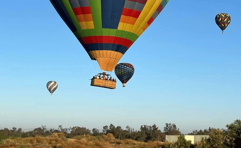 Hot Air Balloon Ride Sunrise Flight, Temecula - 1 Hour