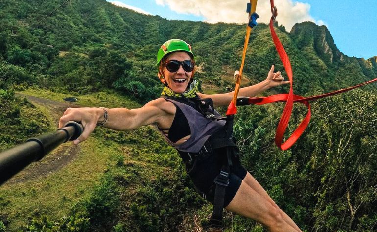 Zipline Oahu Kualoa Ranch, 7 Lines - 2.5 Hours