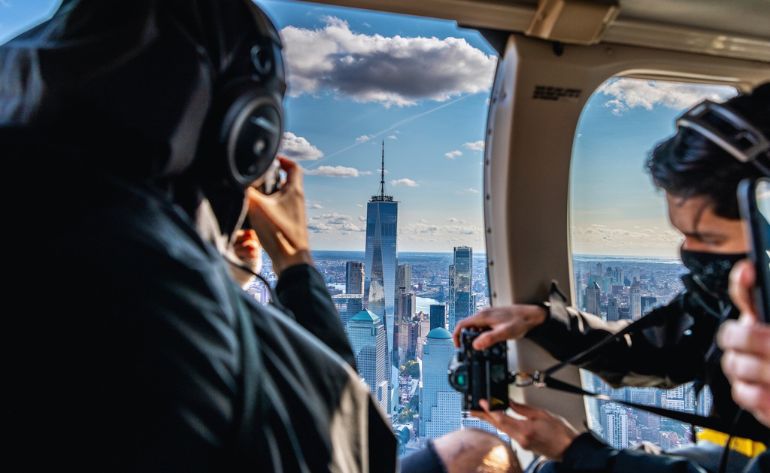 Helicopter Ride New York City, City Skyline Photo Flight -30 Minutes