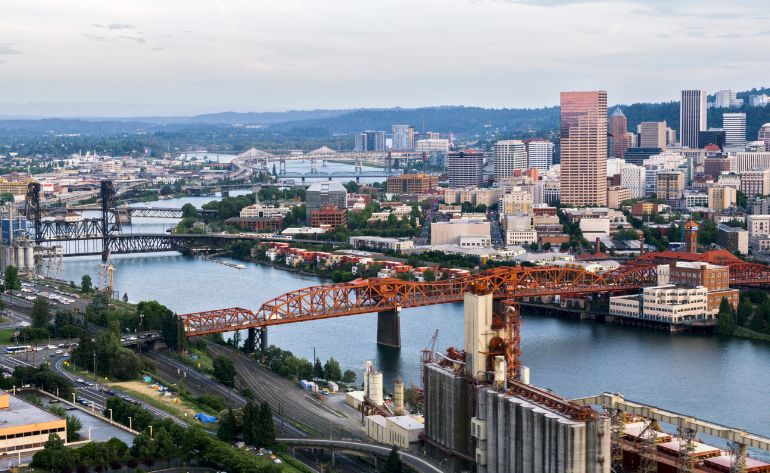 Private Plane Tour Downtown Portland - 45 Minutes