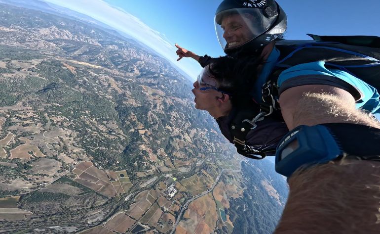 Skydiving San Francisco, Cloverdale - 12,000ft Jump
