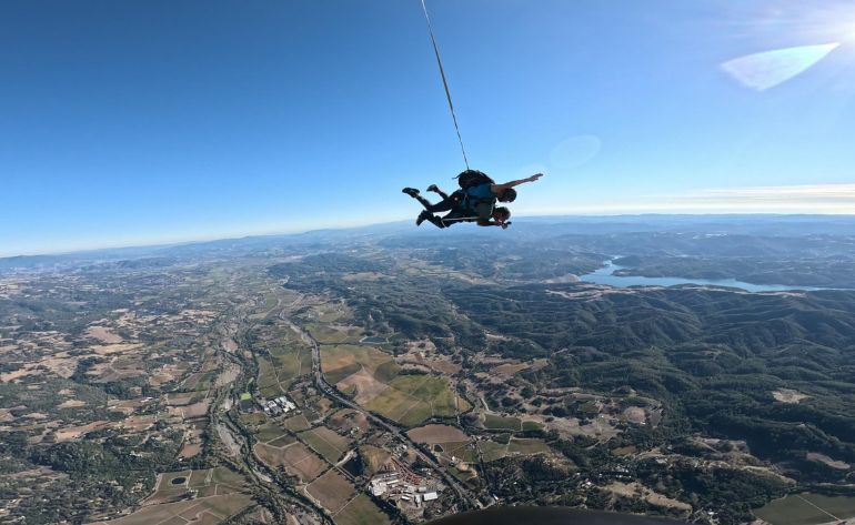 Skydiving San Francisco, Cloverdale - 12,000ft Jump
