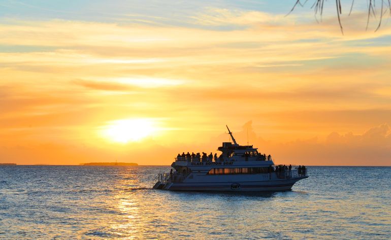 Glass Bottom Boat Eco Tour, Key West - 90 Minutes