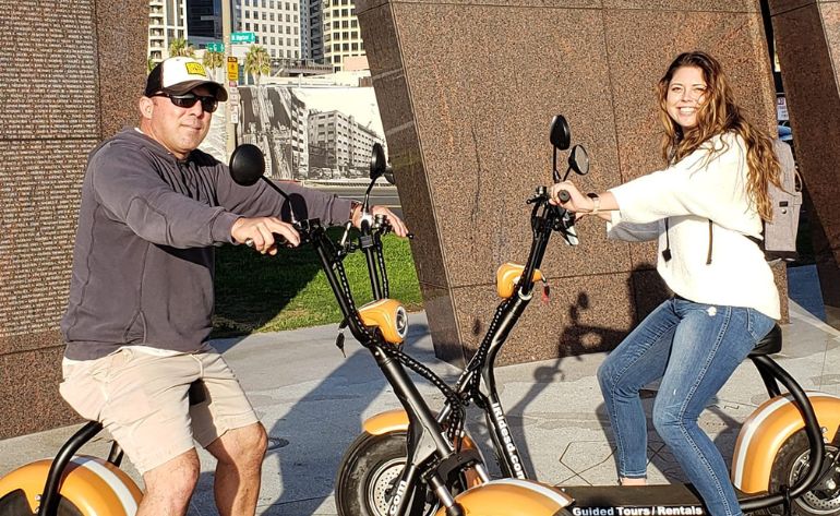 Electric Scooter Tour San Diego, Downtown and Balboa Park - 2 Hours