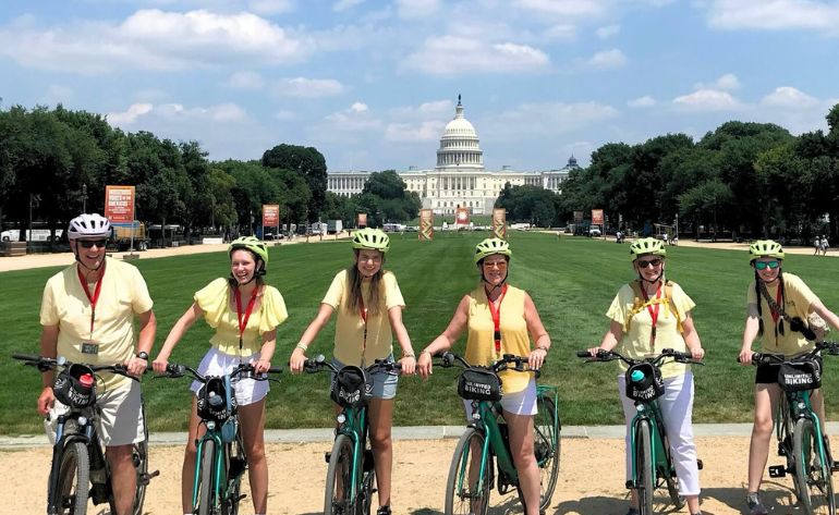 Bike Tour Washington DC, Monuments & Memorials - 3 Hours