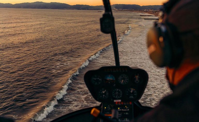 Private Helicopter Tour Los Angeles, Beaches Palos Verdes - 30 Minutes