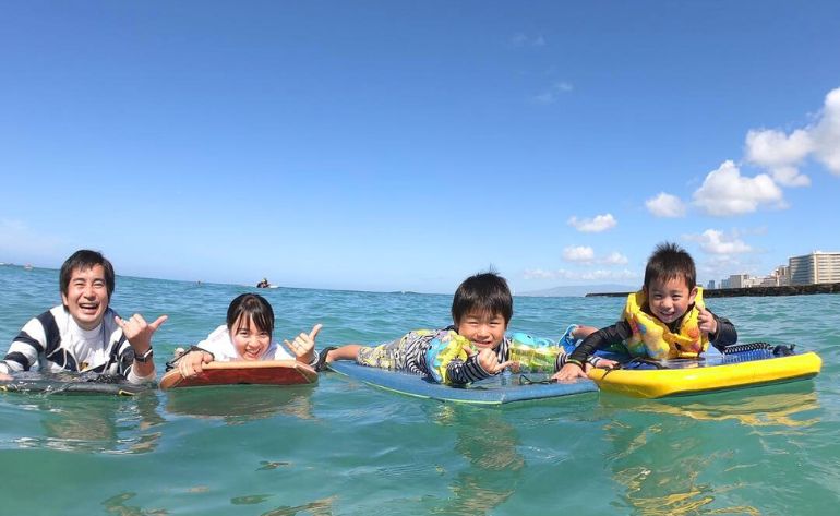 Oahu Semi-Private Bodyboarding Lessons, Queen's Surf Beach - 2 Hours