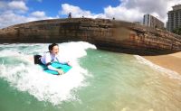 Oahu Semi-Private Bodyboarding Lessons, Queen's Surf Beach - 2 Hours