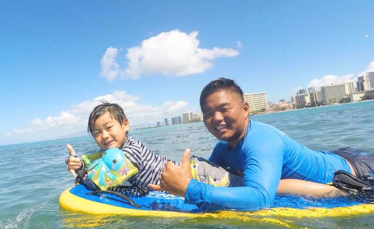 Oahu Semi-Private Bodyboarding Lessons, Queen's Surf Beach - 2 Hours