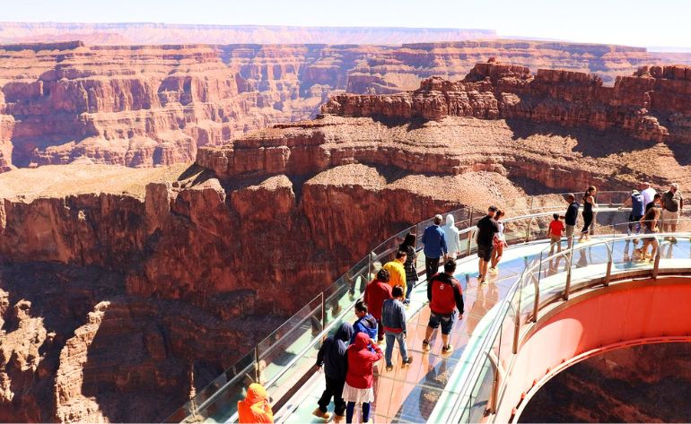 Private Plane Tour Orange Country to Grand Canyon West - 6 Hours