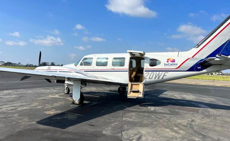 Private Plane Tour San Diego to Grand Canyon West - 6 Hours