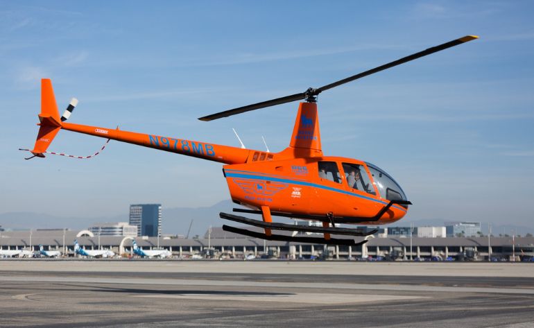 Private Helicopter Tour Los Angeles, Hollywood - 45 Minutes