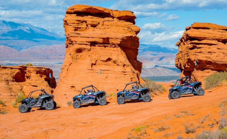 UTV Rental 2-Seater Polaris Turbo, Hurricane UT - 2 Hours