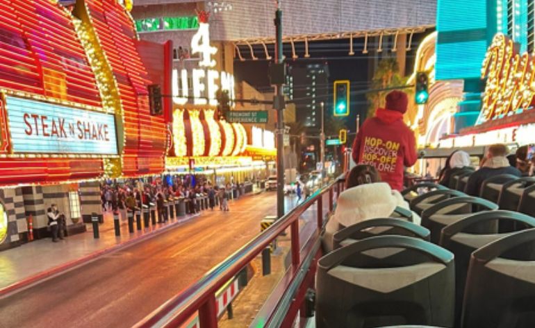 Open-Top Bus Tour Las Vegas - 24 Hours