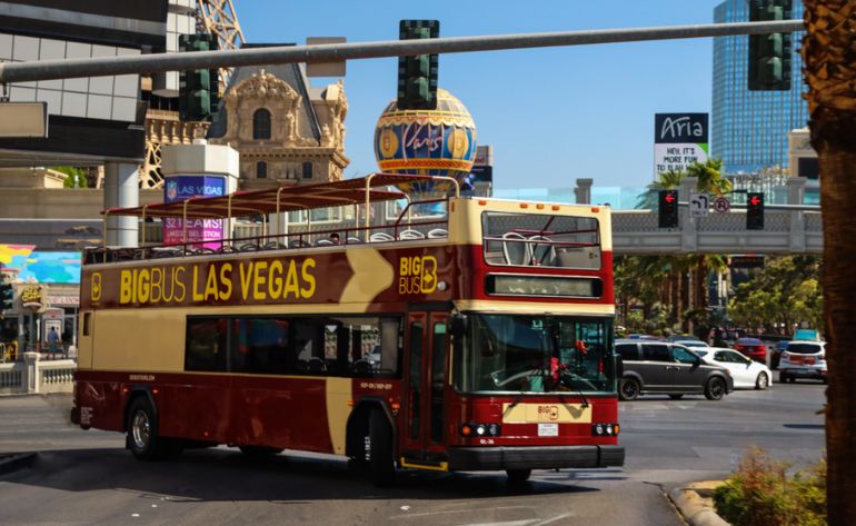 Open-Top Bus Tour Las Vegas - 24 Hours