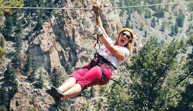 Ziplining Denver, Granite Outpost - Half Day