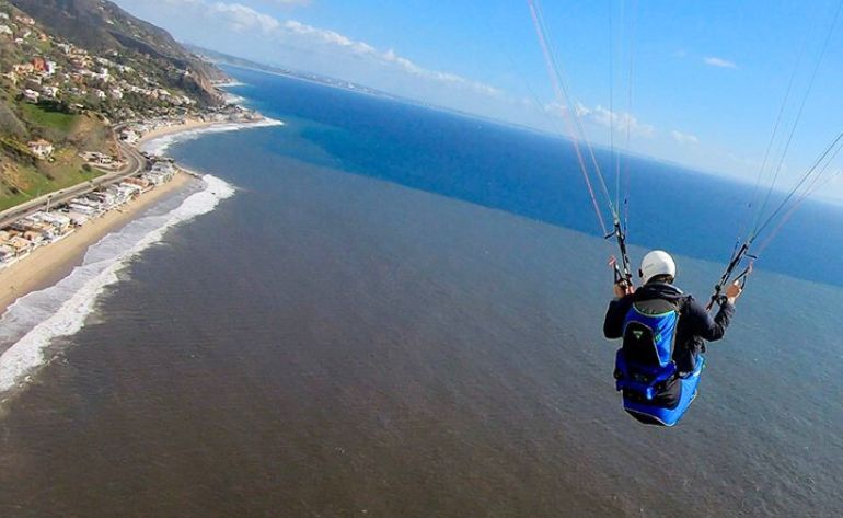 Tandem Paragliding 3 People Package, Malibu - 3 Hours