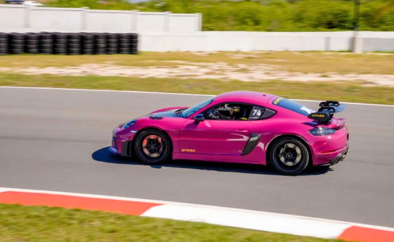 Porsche 718 Cayman GT4 RS, High Plains Raceway, Denver - 3 Laps