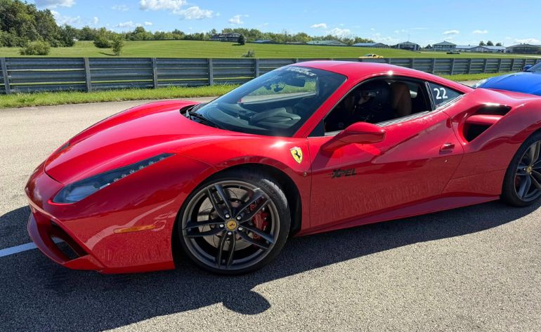 Ferrari 488 GTB 3 Lap Drive, New Jersey Motorsports Park