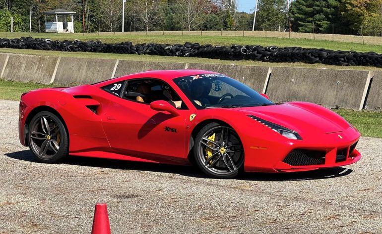 Ferrari 488 GTB 3 Lap Drive, New Jersey Motorsports Park
