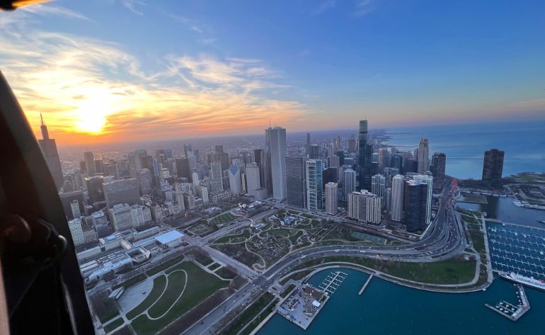 Helicopter Tour Chicago, Skyline - 15 Minutes