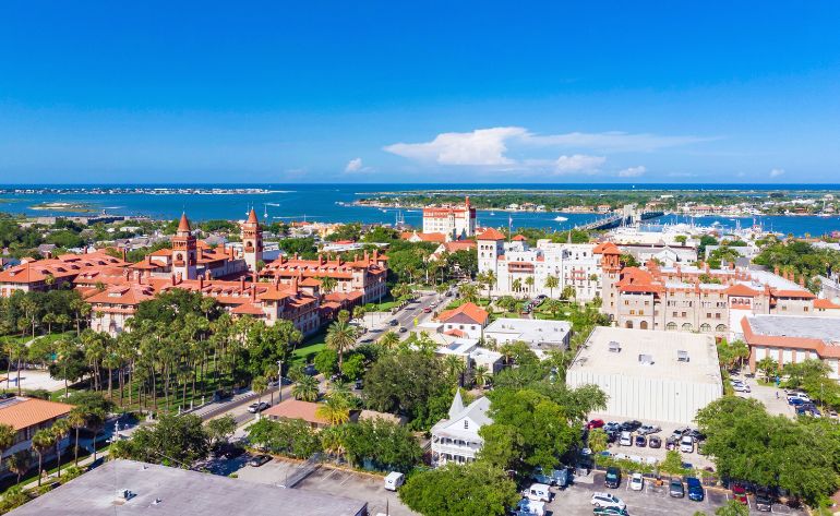 Helicopter Tour St. Augustine, Porpoise Point - 10 Minutes