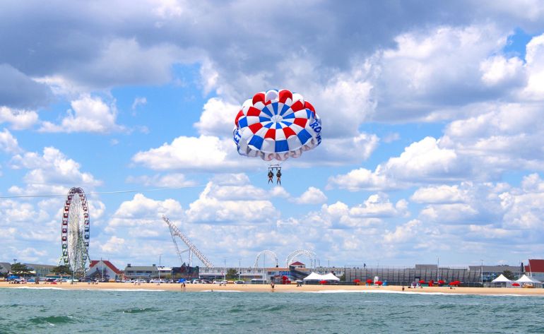 Parasailing, Ocean City - 10 Minute Flight
