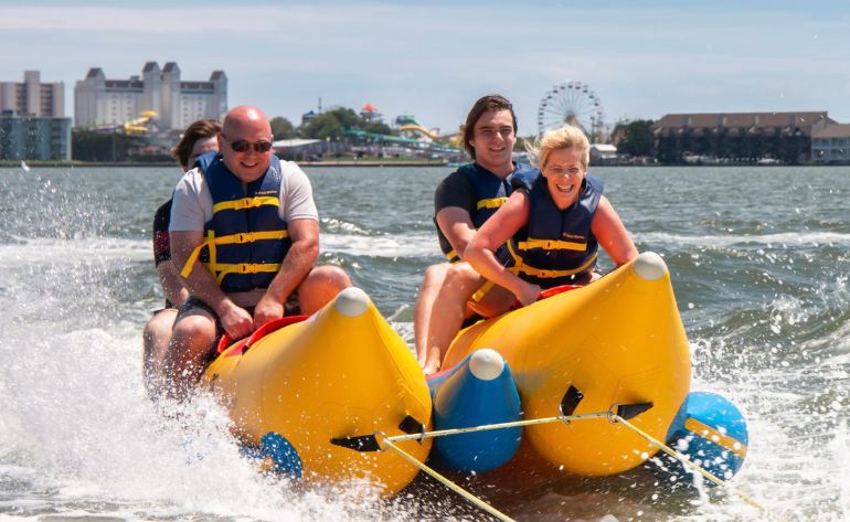 Banana Boat Ride, Ocean City - 20 Minutes