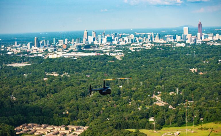 Helicopter Tour Atlanta, Full City Tour - 20 Minutes