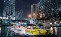 Night Speedboat Tour, Miami River - 45 Mins