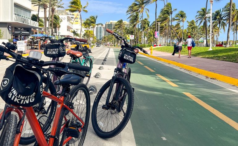 Miami Beach Bike Rental - 2 Hours