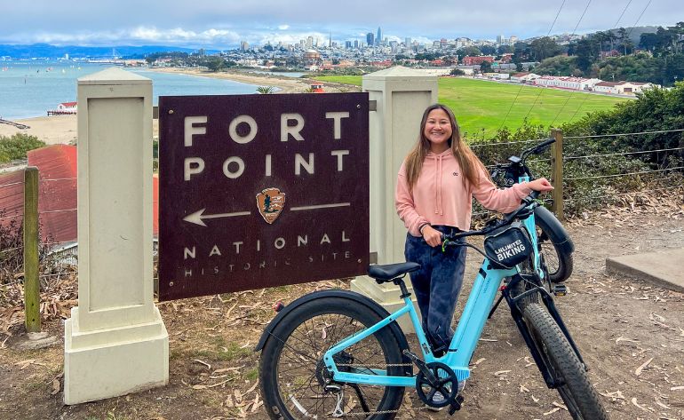 Golden Gate Bridge eBike Rental and Ferry Ride - DayPass