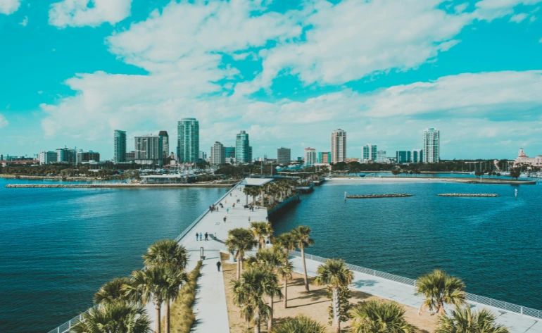Helicopter Tour, Downtown St. Petersburg - 16 Miles